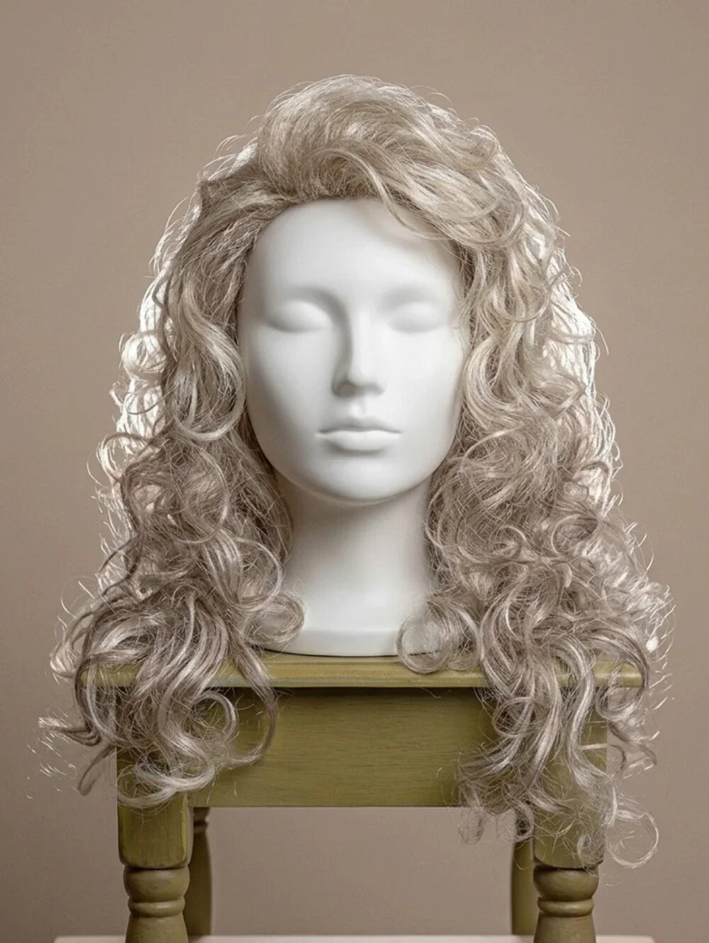 Paula‎ Young Brittany Blonde Curly Wig Style A1182